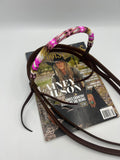 “Cowgirl Barbie” Beaded Browband Headstall