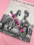 “Pink Mustang” Beaded Bracelet