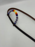 “Sunset” Beaded Headstall