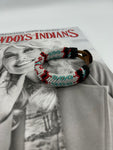 “Cowboys & Indians" Beaded Bracelet